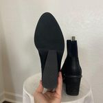 DR SCHOLLS ORIGINAL COLLECTION Black Be Free Almond Wedge Booties Boots 10 Photo 5