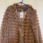 Main Strip faux fur jacket Photo 1