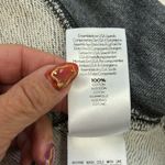 Mother The Tie Up Easy Sweatshirt Charcoal Size L Photo 8