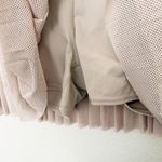 [Joy Lab] Beige Mesh Pleated High Rise Built-In-Shorts Tennis Mini Skirt Size XL Photo 6