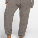 SKIMS  Cozy Gray Women's Fleece Pants Size 2X/3X Sherpa Boucle Joggers Photo 0