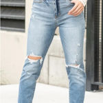 Kancan Bainbridge High Rise Mom Fit jeans medium blue size 25 / 3 Photo 0