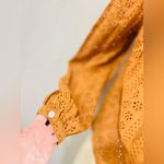 Madewell  Eyelet Tie-String Long Sleeve Blouse Top size XS See pictures for dimen Photo 10