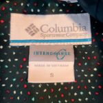 Columbia  Interchange Omni-Tech Jacket Hooded Green Red Dots Women's‎ Size Small Photo 5