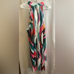 SheIn Halter Neck Geometric Pattern Dress Size 4X Photo 3