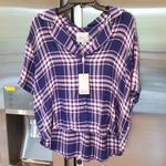 Rails ππ Plaid Short Sleeve Button Down Top Photo 0
