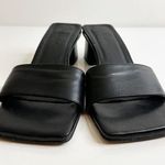 Urban Outfitters SVEGAN Squared Vegan Leather Mule Heel in Black Women's 37 Photo 4