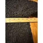 Philosophy  Women’s Lace Overlay Top – Size Large – Black– Modern Photo 4