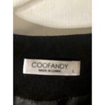 CooFandy Black Sleeveless Zip Up Fringe Vest L Cowgirl Western Country Witchcore Size XL Photo 8