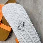 Women’s Shoes Orange Strappy Sandals Size 7.5 Photo 5