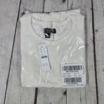 J.Crew J.‎ Crew Vintage rib ruffle-sleeve shirt Ivory S NWT Photo 8