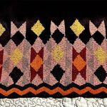 French Connection  Art Deco Beaded Hem Shift Dress Sleek Black Evening Style~6💛 Photo 7