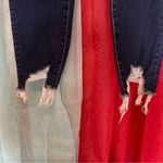 American Eagle AEO- Distressed Blue Jeans- size 4 Photo 1