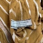 Giddy Up Glamour  Striped Jumpsuit With Buttons Photo 1