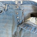 Free People  Button Fly Relaxed Fit High Rise
Jeans Size 28 Photo 4