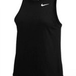 Nike NWT Black Dry High Neck Tank Top Size Small Photo 0