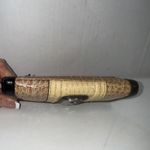 Guess Vintage Tan & White Embossed Leather trifold wallet Photo 1