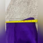 J. Crew Factory The Pencil Skirt Womens Size 2 Purple Double Serge Wool Blend Photo 4