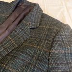 Lands' End 100% wool women’s Plaid Blazer size 14 Photo 1