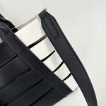 Madison West Tote Bag Black White Inner Pouch NWT Photo 3