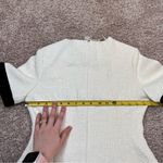 MABLE Tweed Mini Dress with Rhinestone Buttons Black Photo 11