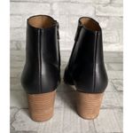 Madewell  The Rosie Heeled Side Zipper Ankle Boot in Leather Sz 8.5 Photo 4