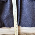 Vintage Mary McFadden Wool Blend Blazer Eggplant Dark Purple Size 6 Photo 5