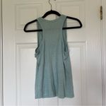 Tahari  Essential Scoop Neck Tank Top Green Blue Size Medium Photo 3
