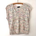 l*space Vintage Dye Loose Fit Zigzag Knit Top Photo 0