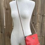 Liz Claiborne Vintage  Little Red Purse Handbag Photo 7