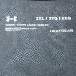 Under Armour  Racerback Tank Top Womens 2X Grey Textured Loose Fit Heatgear Gym Photo 3