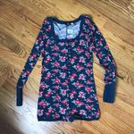 BDG  Floral Pattern Long-Sleeve Romper Photo 1