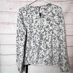 Ellen Tracy  Women’s Long Sleeve Drawstring Waist Tie Sweater Blouse Sz M Photo 3