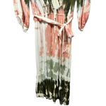 Young Fabulous and Broke Tie-Dye Asymmetrical Hem Faux Wrap Dress M Photo 7