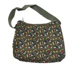 Disney  World Parks Mickey Mouse Green Purse Tote Shoulder Bag All Over Print Photo 0
