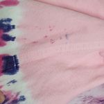 AGOLDE  PINK CUSTOM TIE DYE RAW HEM BERMUDA SHORTS SAMPLE STYLE 25 Photo 12