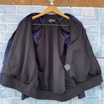 GSTQ Convertible Baseball Jacket Cape Size small In Midnight . Blue Photo 6