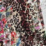 Alberto Makali  Leopard Floral Mixed Print Luxe Cardigan Medium Photo 10