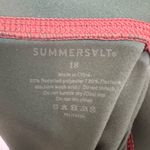 Summersalt ‎ The Colorblock High Rise Full Length Leggings Sz 18 Photo 6