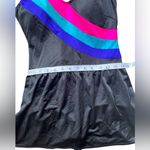 VTG Baltex Maillot Body I.D. Swimsuit One Piece Bathing Thigh Thinner Suit Sz 14 Black Size L Photo 3