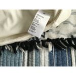 Moon River Ivory Knitted Mini Skirt With Tassel Trim Sz (L) Photo 6