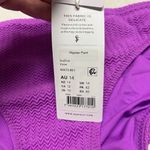 Seafolly  Australia Size 10 Purple Textured Bikini Bottom Photo 5