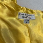 Gunne Sax Stunning NEW Vintage Y2K  Yellow Satin Prom Gown! Photo 6