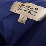 Badgley Mischka Mark & James Blue One Shoulder Dress Size Small Photo 15