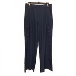 Beyond Yoga  City Chic Cargo Pants Wide Leg Navy Blue Women's Size Small Photo 2