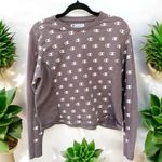 Champion  All-Over Logo Crew Neck Sweatshirt Meodum Photo 0