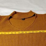 Forever 21 Mustard Knit Keyhole Sweater, L Photo 6