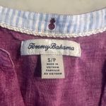 Tommy Bahama  Costalina Women’s Sleeveless Linen Top Purple Small EUC Photo 6