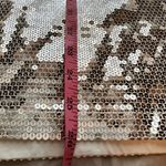 The Kooples Silver sequined t-shirt, Size Large NWT short sleeve crew neck Photo 7