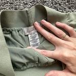 T.J.Maxx Sage Pleated Mini Skirt Green Size XS Photo 2